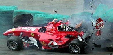 Schumacher n'est pas infaillible