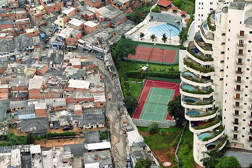Sao Paulo - Brésil - Bidonville