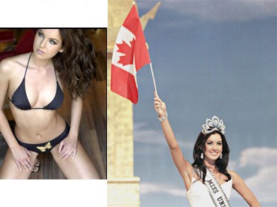 Miss Canada est Miss Univers 2005