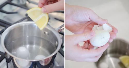 Comment peler des œufs à la coque très facilement