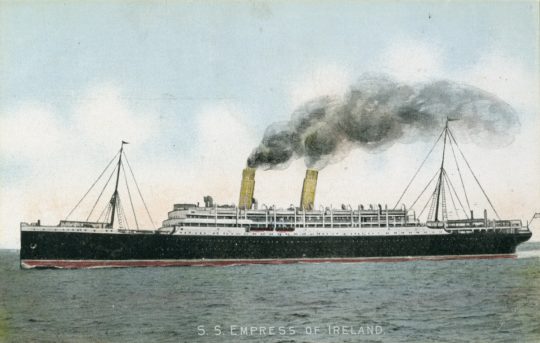 Connaissez-vous l'histoire du naufrage de l'Empress of Ireland sur le Fleuve St-Laurent ? 🌊🚢