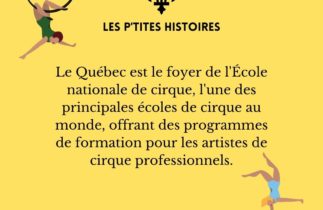 École Nationale de Cirque du Québec : Former la relève.