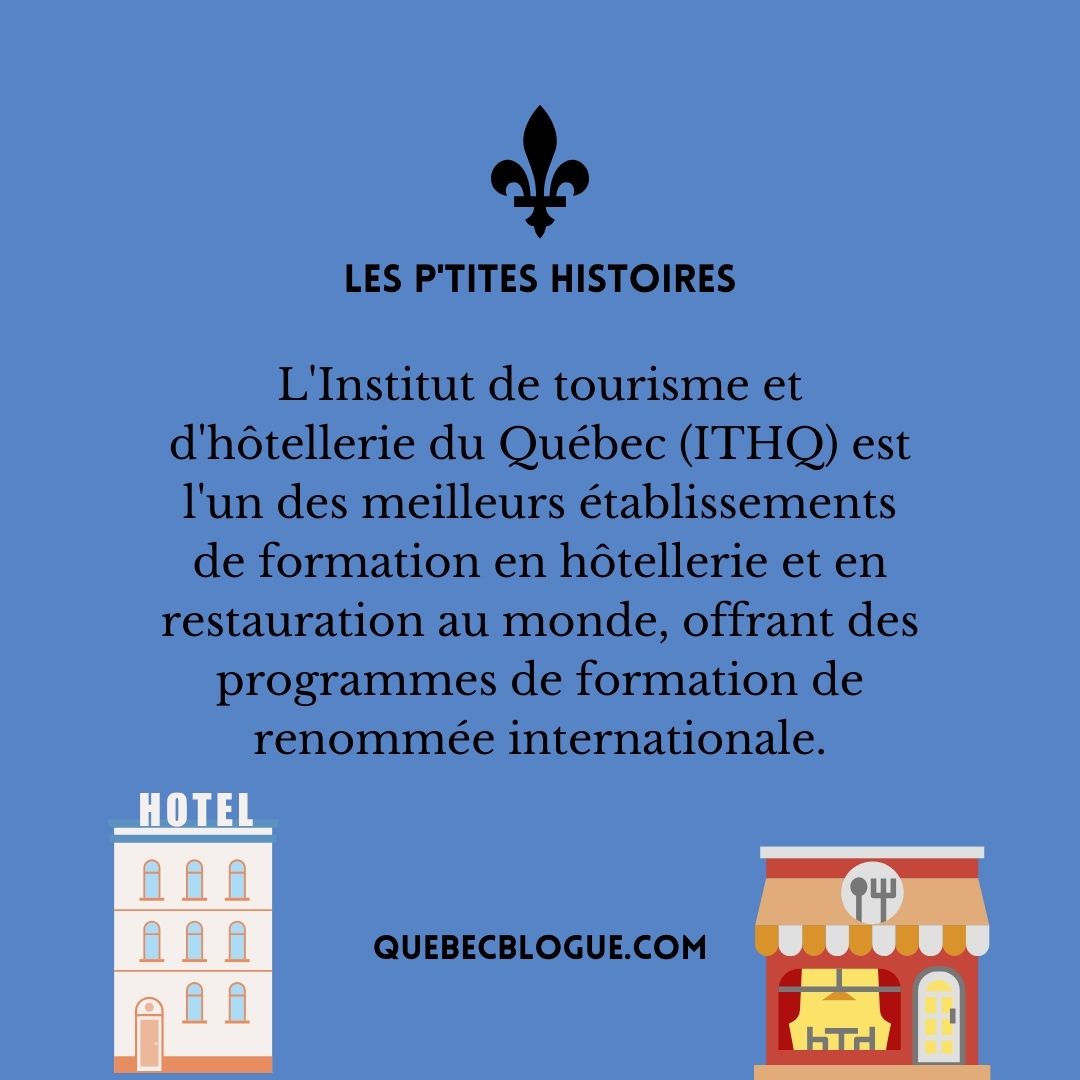 Découvrez l’Institut de Tourisme et d’Hôtellerie du Québec