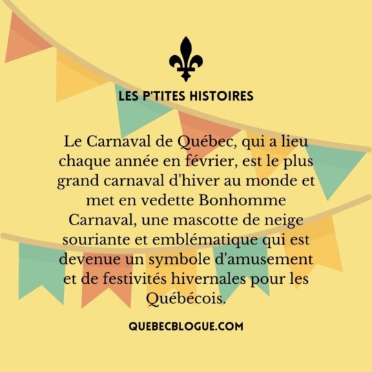 Carnaval de Québec : le plus grand événement hivernal au monde