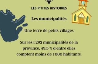 Les municipalités québécoises : un paysage dominé par de petits villages