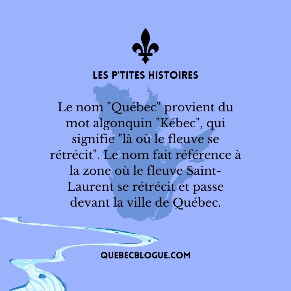 Découverte du Québec Comprendre l