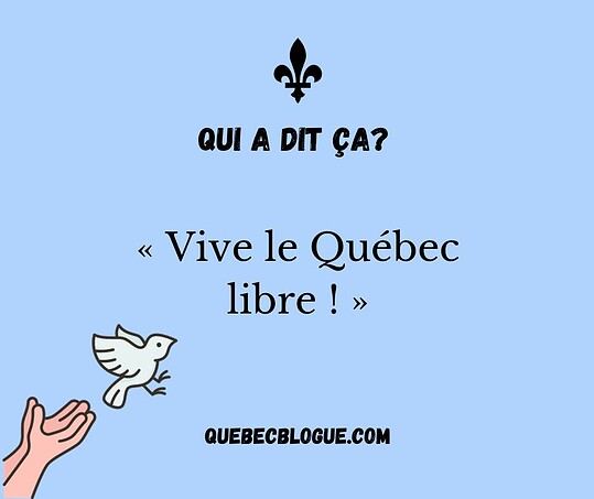 L&rsquo;écho de la liberté: Une exclamation historique du Québec