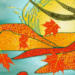La légende canadienne des feuilles d'érables rouges