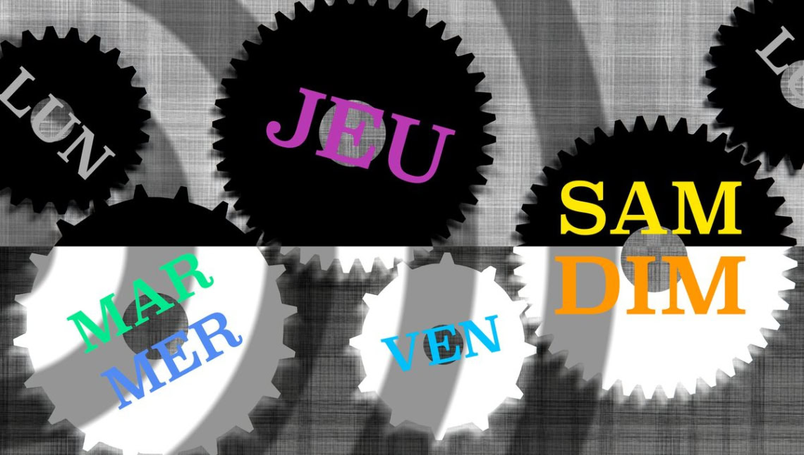 Quelle est l’origine des noms des jours de la semaine ?