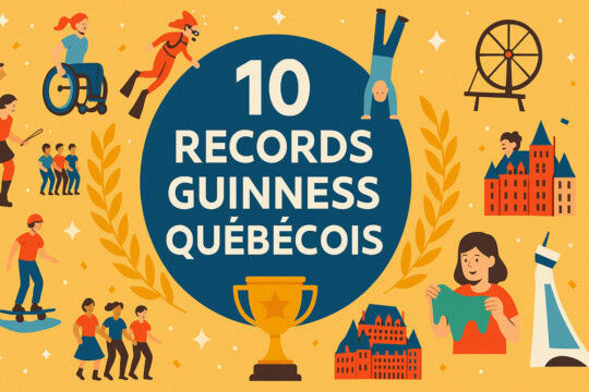 10 records Guinness québécois