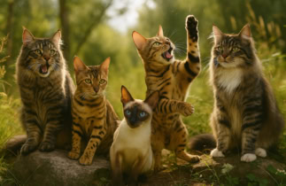 Cinq races de chats aussi rares qu’exceptionnelles !