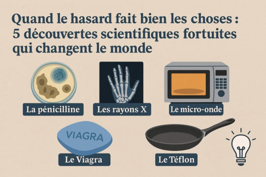 5 découvertes scientifiques accidentelles