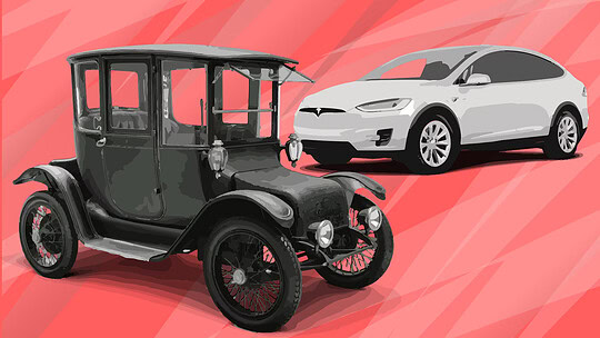 La genèse de la voiture électrique