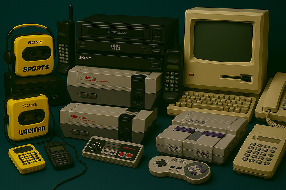 Nostalgie : Les technologies qui ont fait les années 80 et 90