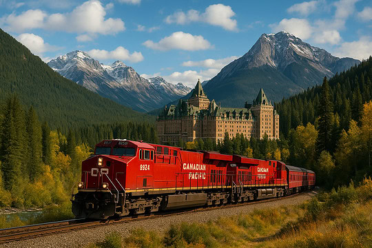 Les palaces ferroviaires du Canada