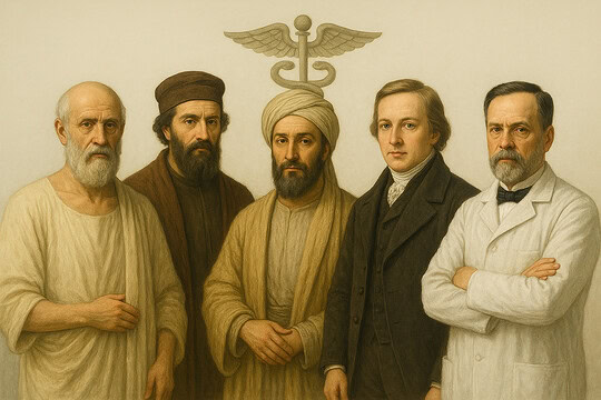Les 5 grands pionniers de la médecine