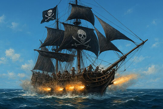 Cinq navires pirates légendaires qui ont vraiment existé