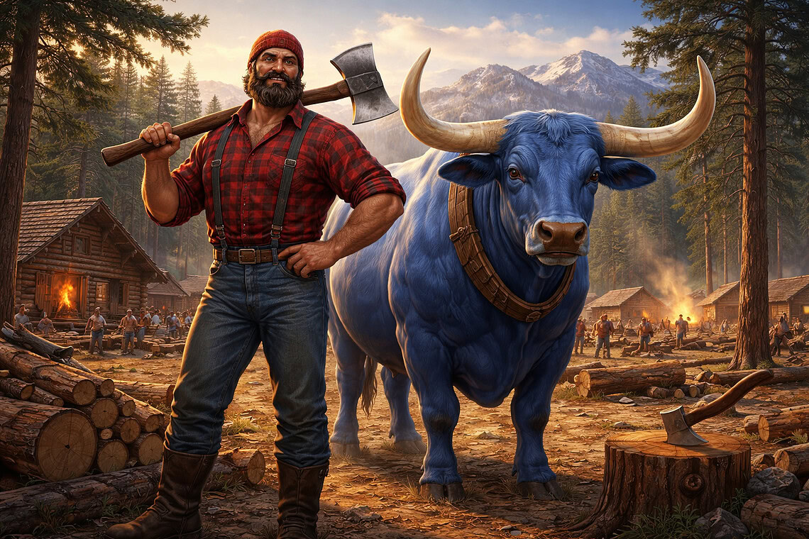 Paul Bunyan est-il américain ou canadien ?