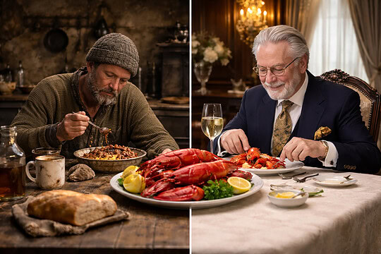 De bouffe de pauvre à produit de luxe