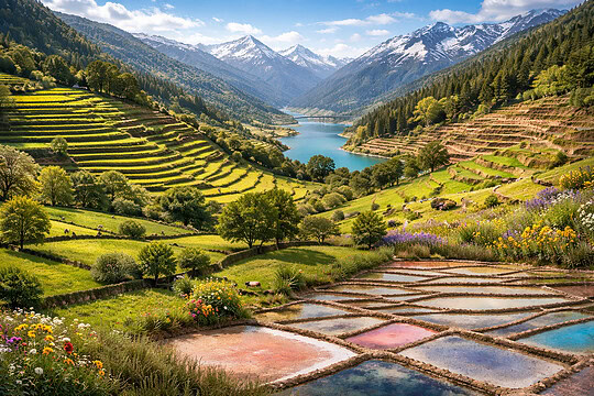 7 paysages naturels créés par l&rsquo;activité humaine