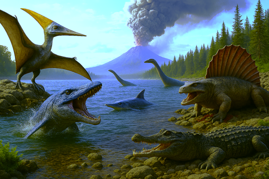 Ces animaux préhistoriques ne sont pas des dinosaures