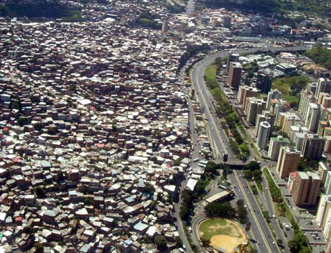 Caracas - Venezuela - Bidonville